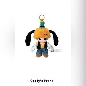 Dimoo World x Disney Vinyl - GOOFYS PRANK - Plush Pendant - BRAND NEW IN BOX